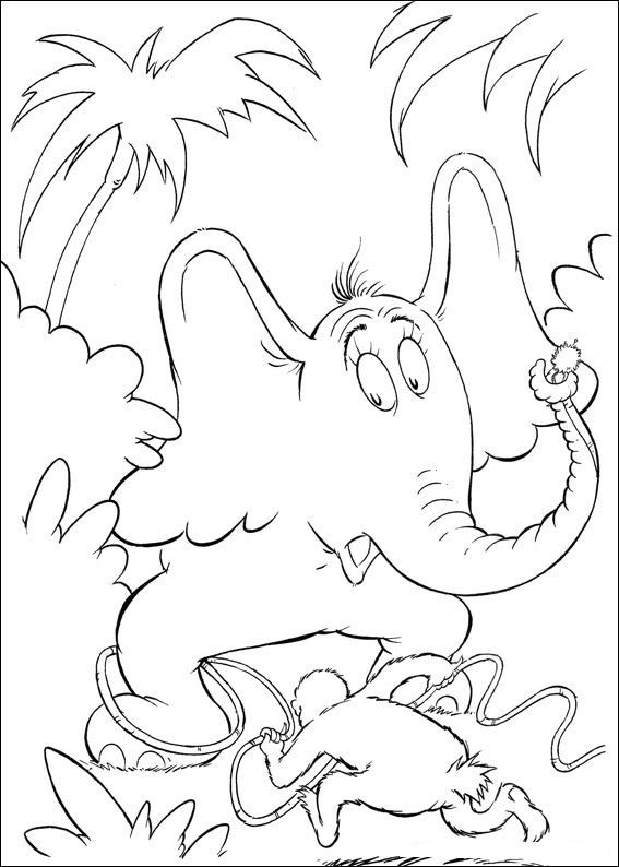 Dr.Suess Coloring Pages
 Kids n fun