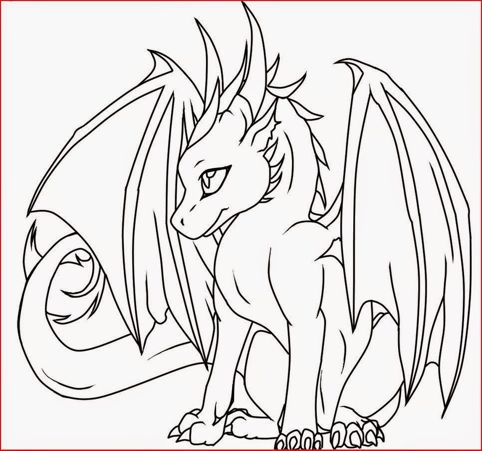 Dragon Coloring Pages Free Printable
 Coloring Pages Female Dragon Coloring Pages Free and