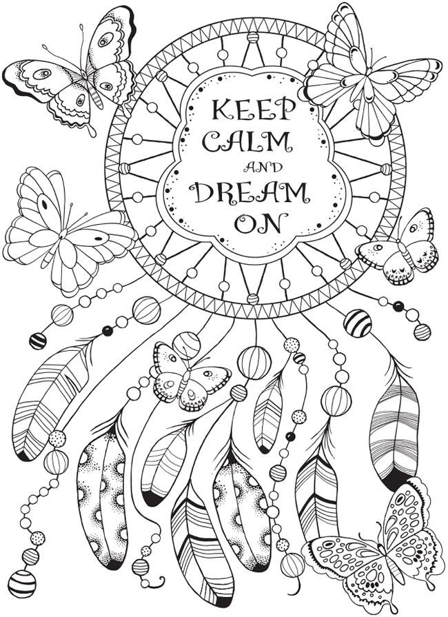 Dream Girl Coloring Book
 dromenvangers en leuke teksten