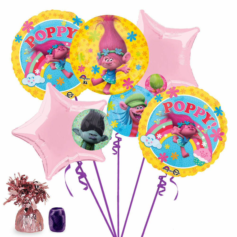 Dreamworks Trolls Birthday Party Ideas
 Dreamworks Trolls Birthday Party Favor Supplies Balloon