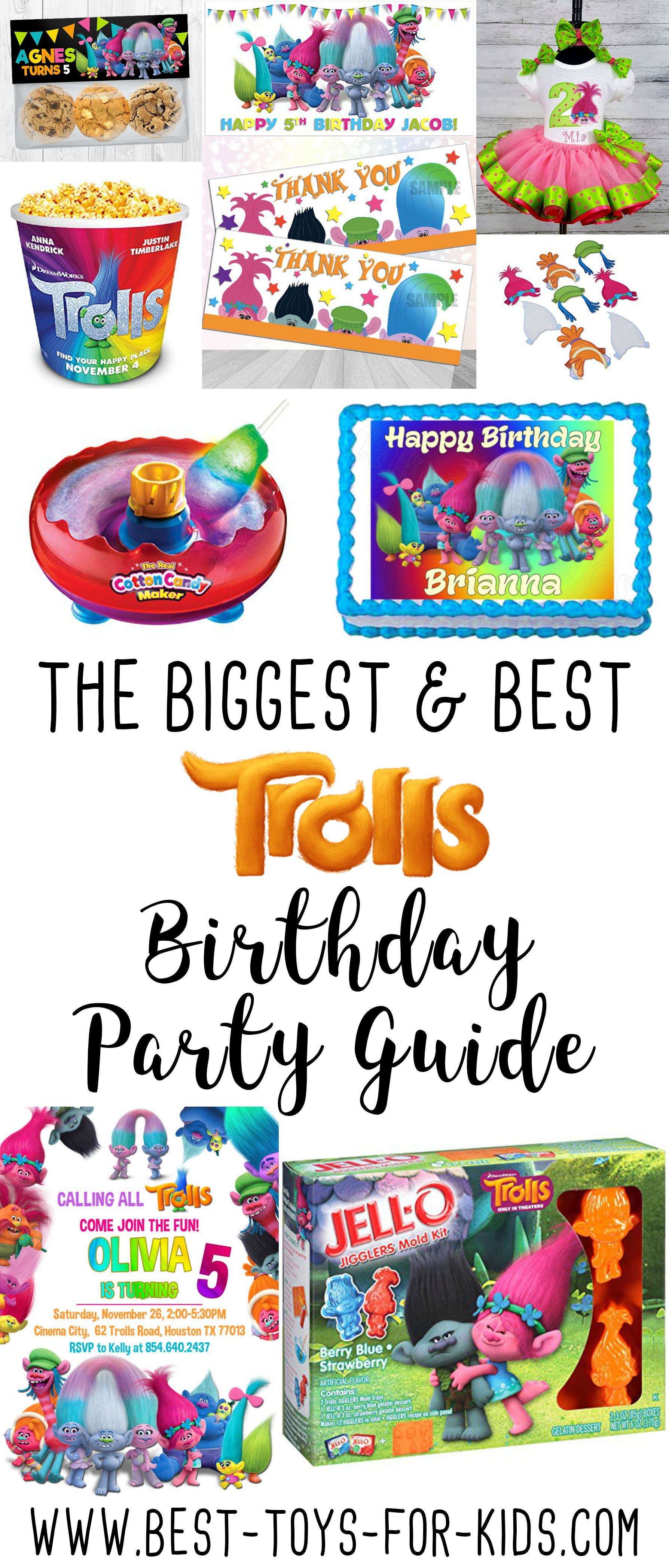 Dreamworks Trolls Party Ideas
 The BIGGEST And BEST Dreamworks Trolls Birthday Party