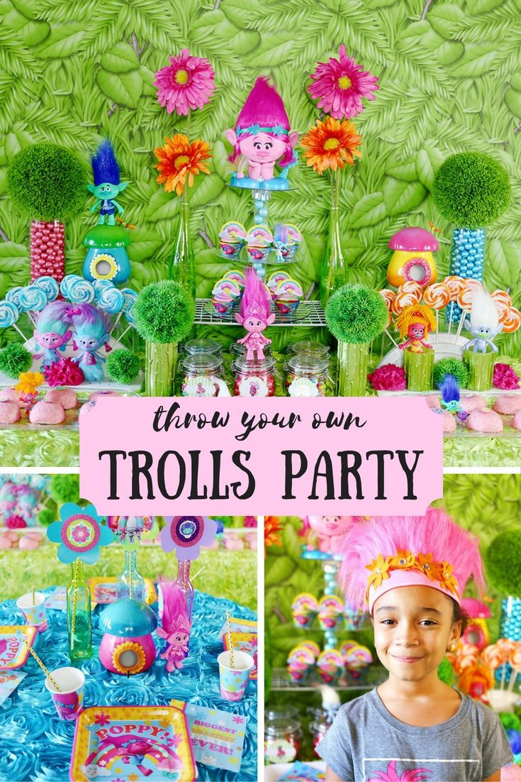 Dreamworks Trolls Party Ideas
 Get ready to celebrate the next big party trend of the