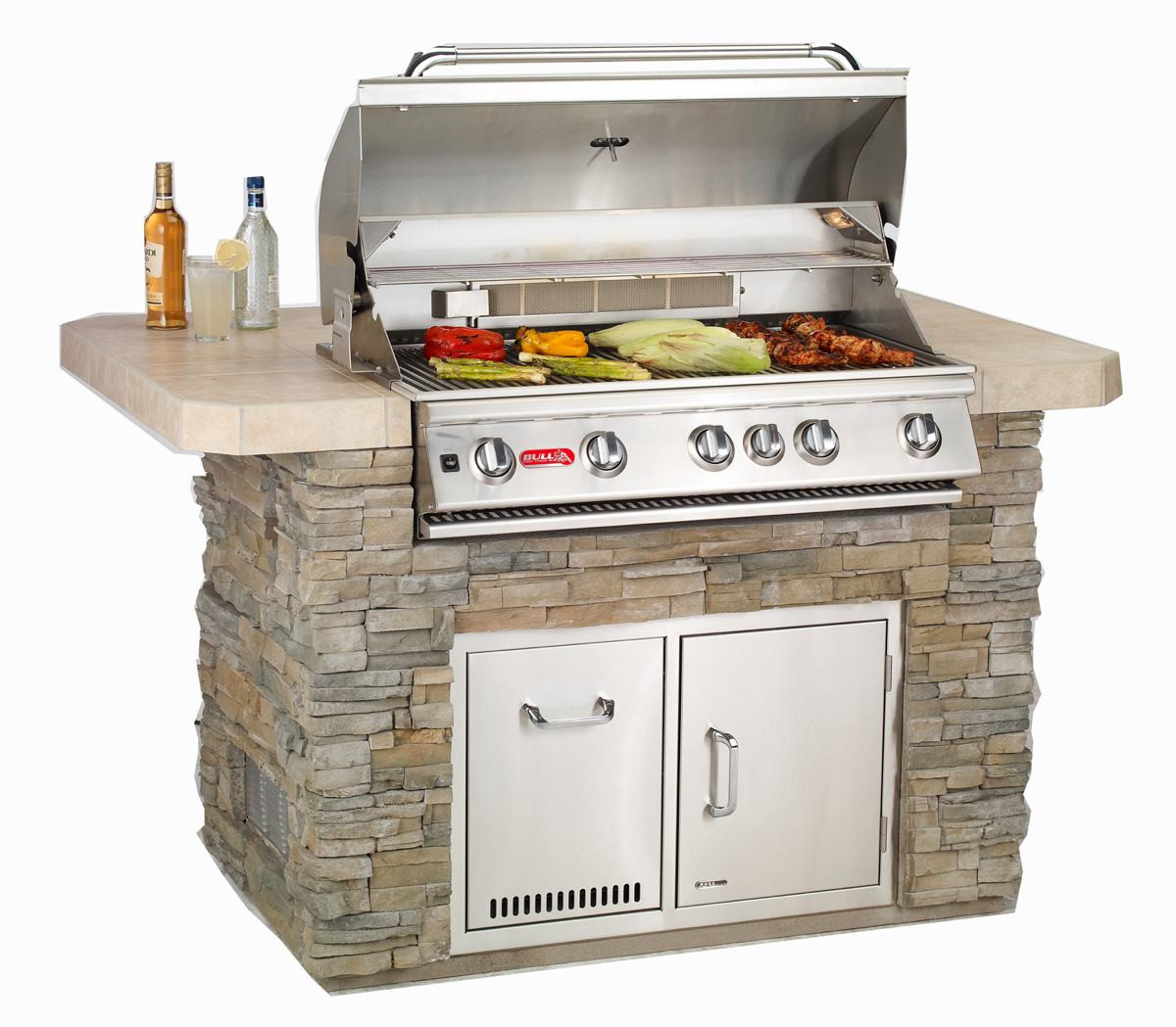 Drop In Grills For Outdoor Kitchens
 Amazon Bull Outdoor Products BBQ Brahma 90