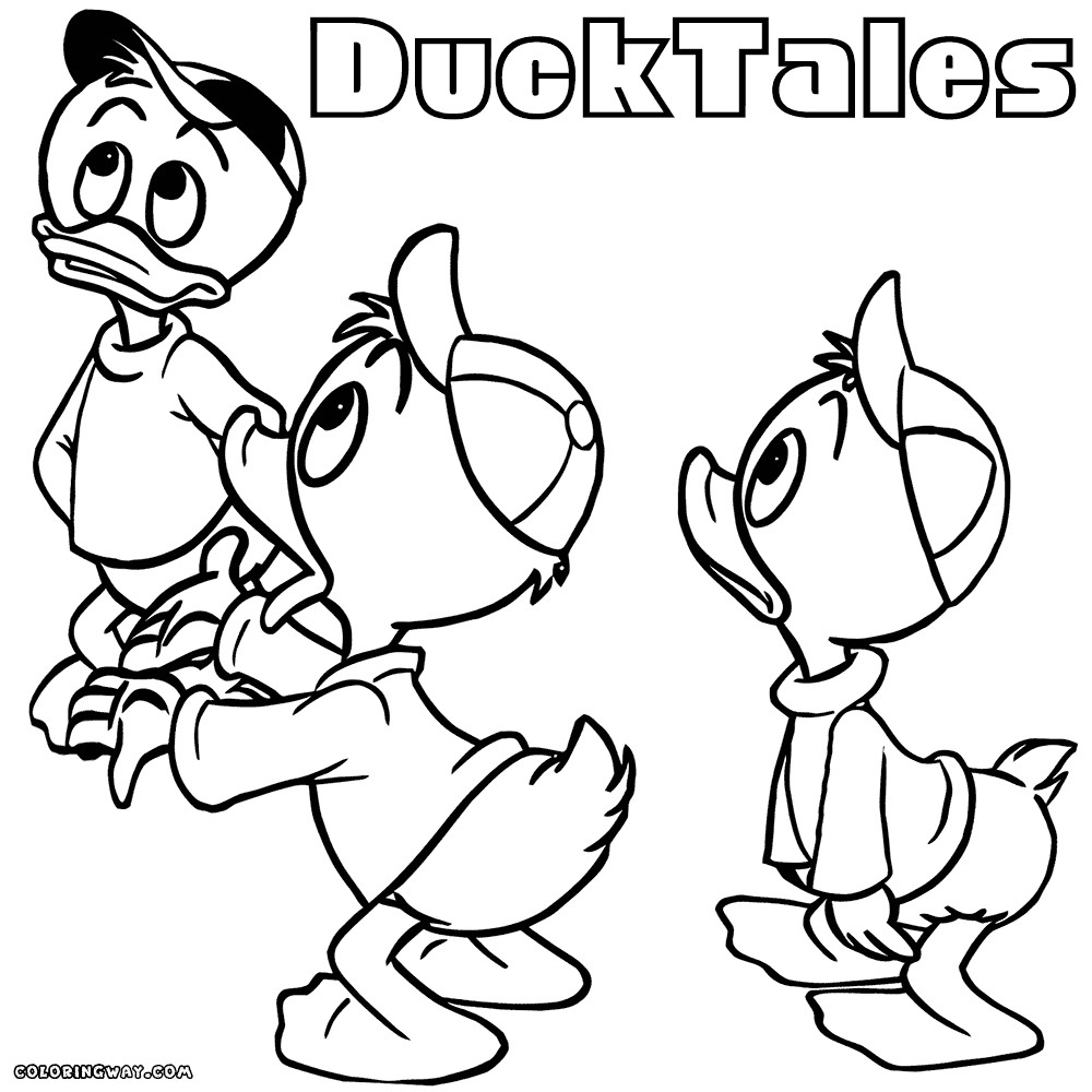Ducktales Coloring Pages
 DuckTales coloring pages