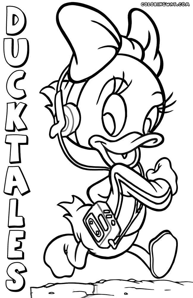 Ducktales Coloring Pages
 DuckTales coloring pages
