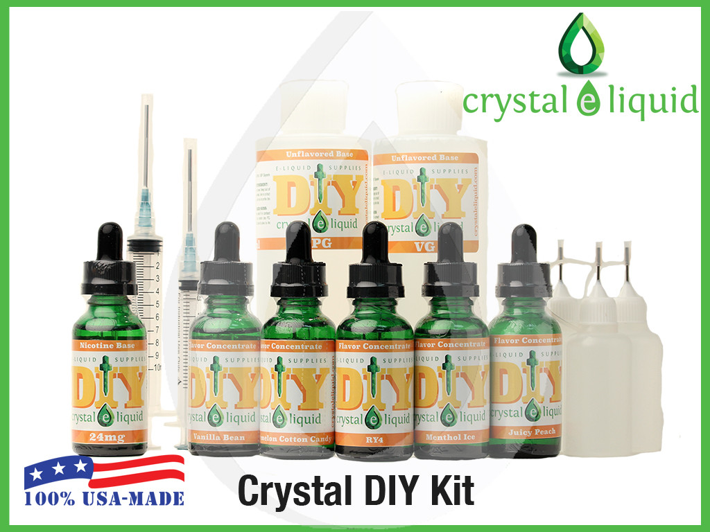 E Juice DIY Kit
 Crystal e Liquid DIY Kit