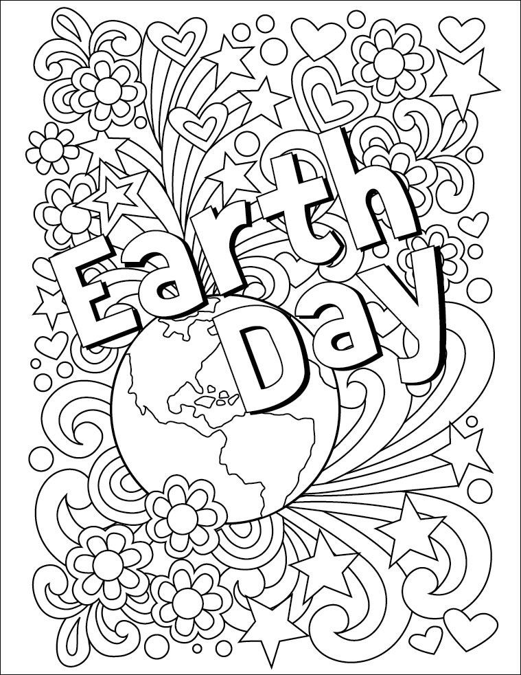 Earth Day Coloring Pages
 Best 25 Earth day coloring pages ideas on Pinterest