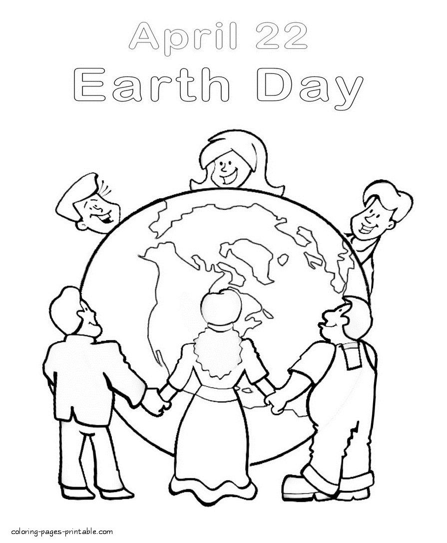 Earth Day Coloring Pages
 Environmental Print Printables Coloring Home