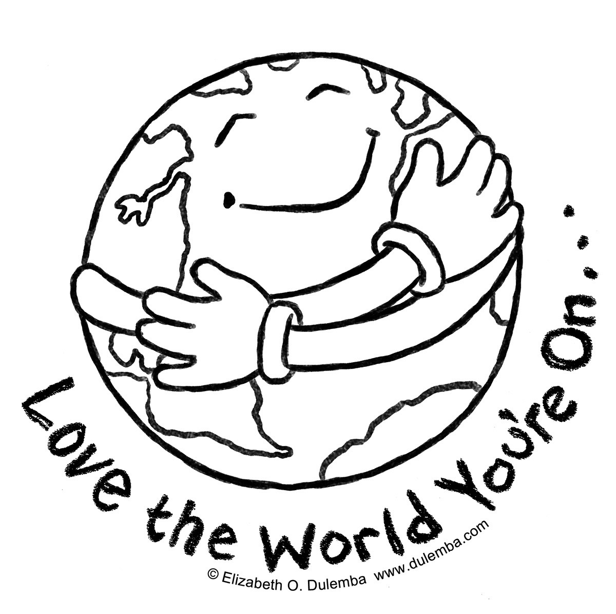 Earth Day Coloring Pages
 Information world Earth day Coloring Pages