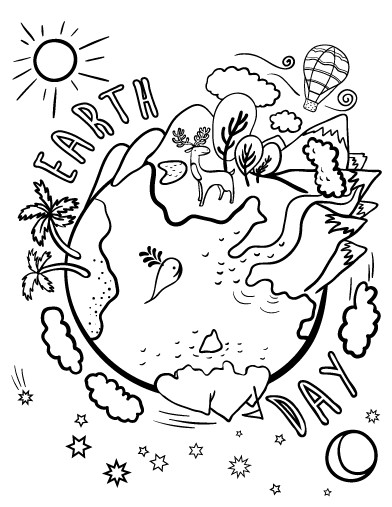 Earth Day Coloring Pages
 Pin by Muse Printables on Coloring Pages at ColoringCafe