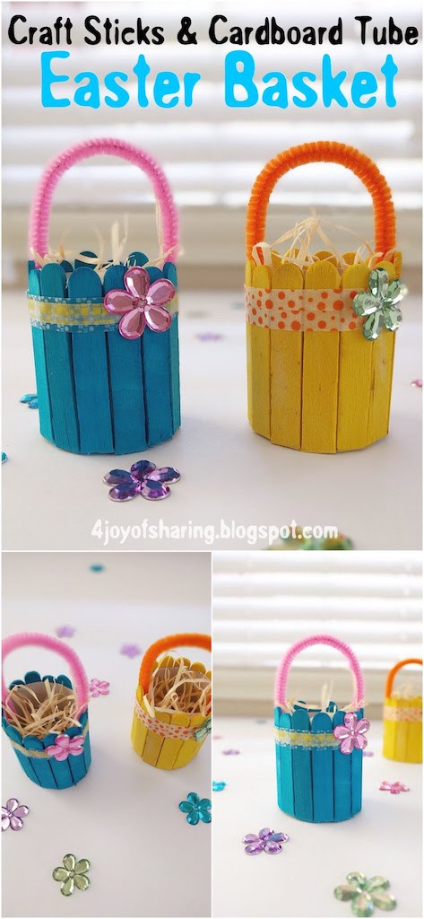 Easter Basket Craft Ideas For Preschoolers
 Cute And Easy Easter Basket Craft The Joy of Sharing
