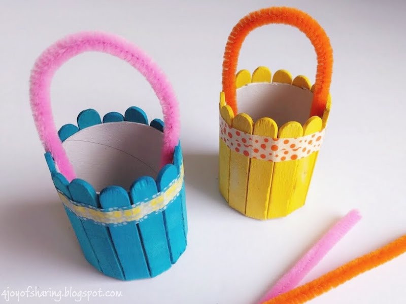 Easter Basket Craft Ideas For Preschoolers
 Cute And Easy Easter Basket Craft The Joy of Sharing
