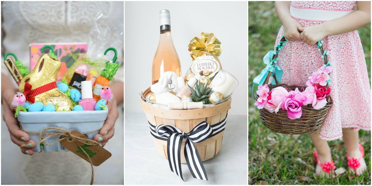 Easter Basket Gift Ideas For Adults
 21 Cute Homemade Easter Basket Ideas Easter Gifts for