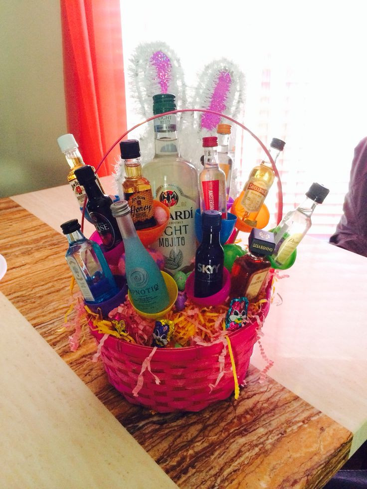 Easter Basket Gift Ideas For Adults
 9 best Adult Easter Baskets images on Pinterest