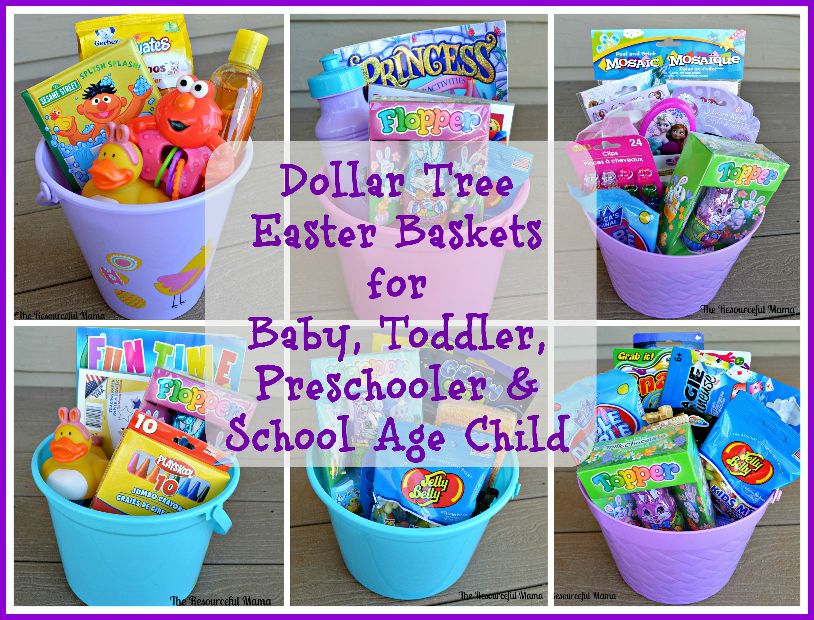Easter Basket Gift Ideas
 Dollar Tree Easter Baskets The Resourceful Mama