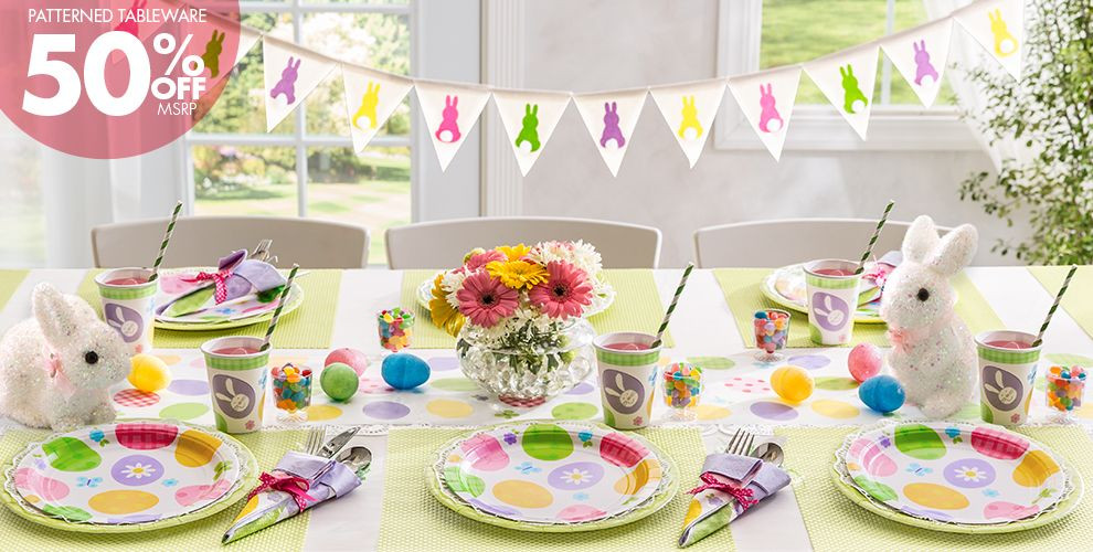 Easter Bday Party Ideas
 Eggstravaganza Easter Party Supplies