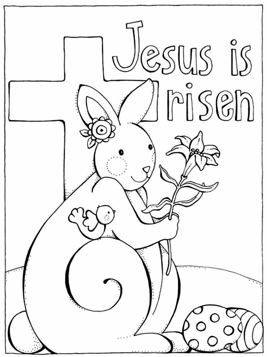 Easter Bible Coloring Pages For Toddlers
 Religious Easter Coloring Pages Best Coloring Pages For Kids