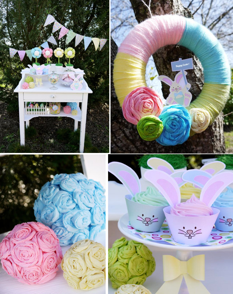 Easter Birthday Party Ideas For Boys
 Kara s Party Ideas Kids Pastel Easter Bunny Egg Hunt Boy