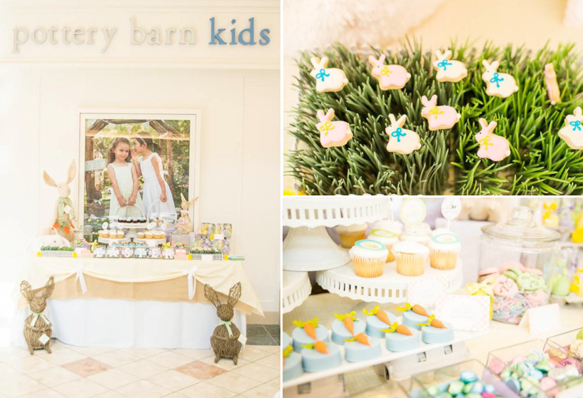 Easter Birthday Party Ideas For Boys
 Kara s Party Ideas Pottery Barn Peter Rabbit Easter Spring