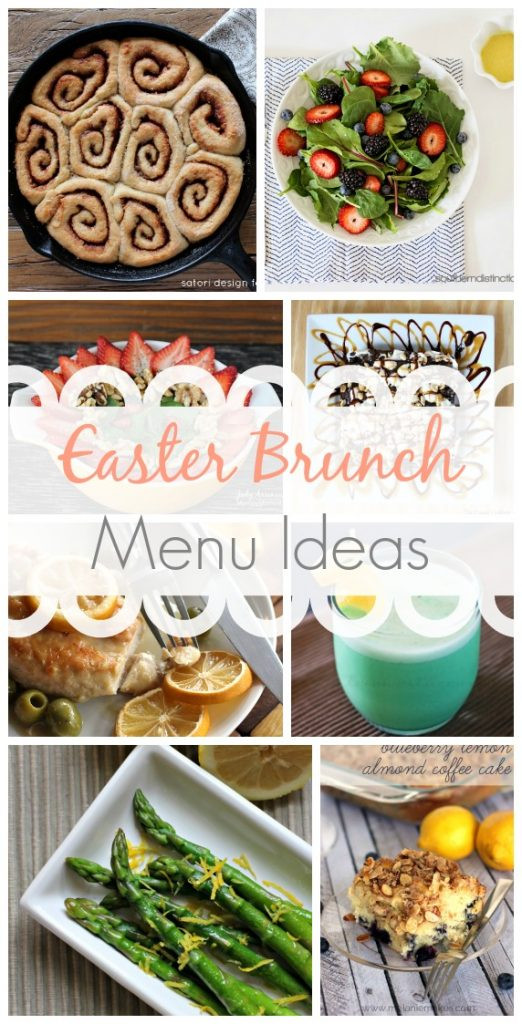 Easter Brunch Party Ideas
 Easter Brunch Menu Ideas Link Party Features Taryn