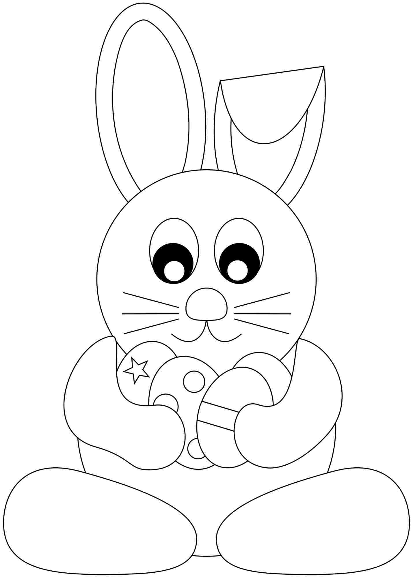 Easter Bunny Coloring Pages Free Printable
 44 Free Easter Bunny Coloring Pages To Print Easter Bunny