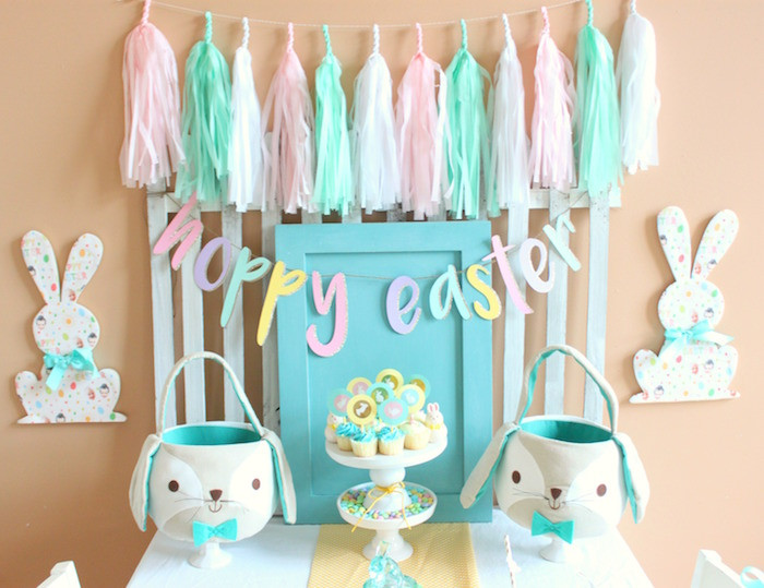 Easter Bunny Party Ideas
 Kara s Party Ideas Hoppy Easter Party for Kids