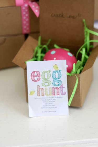 Easter Church Party Ideas
 Tangled and True egg hunt invites