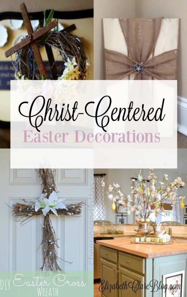 Easter Church Party Ideas
 Christ Centered Easter Decorations