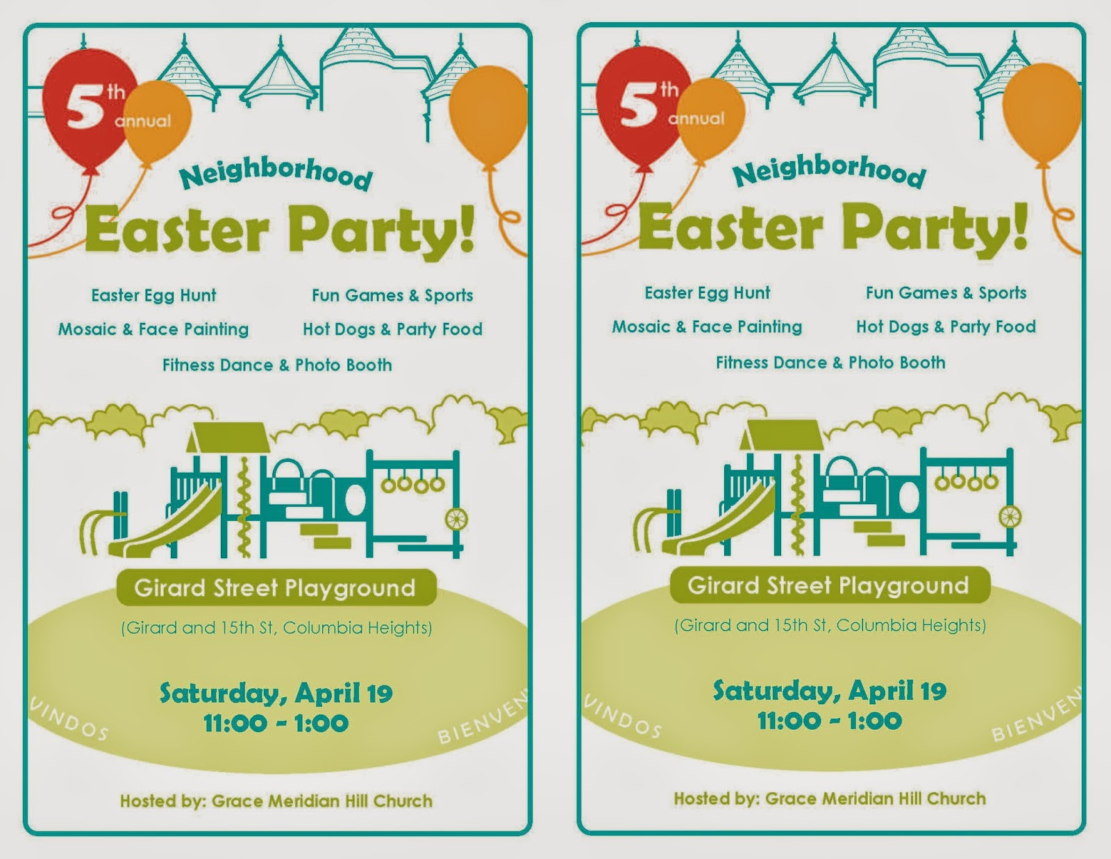 Easter Church Party Ideas
 New Columbia Heights Grace Church hosting neighborhood