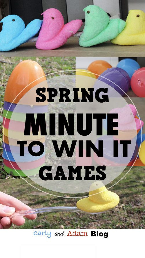 Easter Class Party Ideas
 Spring Minute to Win It Games for the Classroom So many