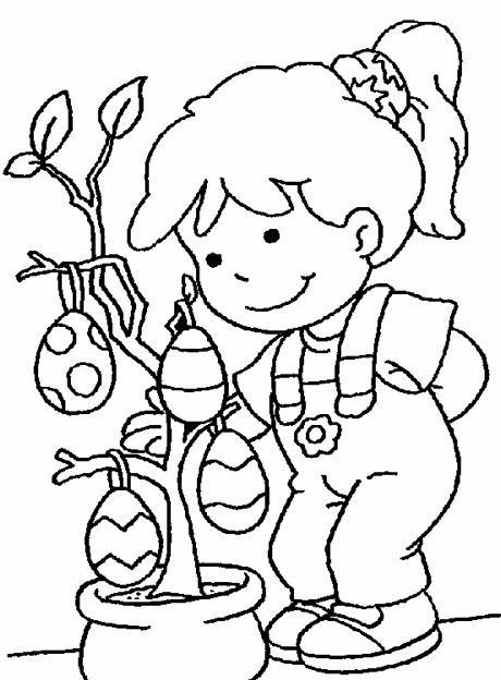 Easter Coloring Pages For Girls
 38 Easter Coloring Pages ColoringStar