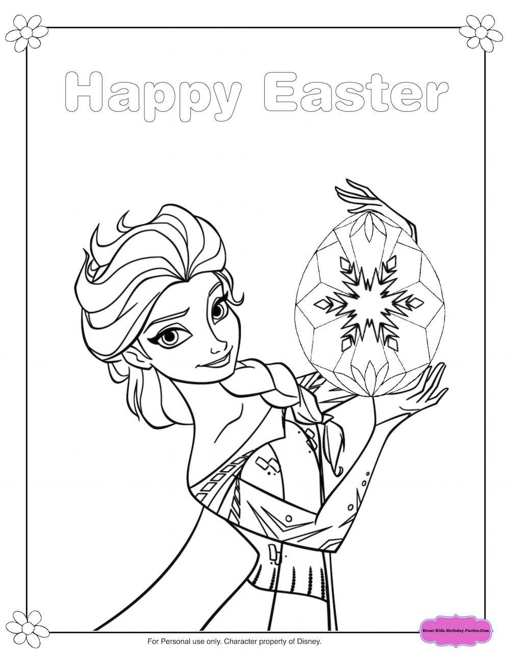 Easter Coloring Pages For Girls
 Easter Printables Easter