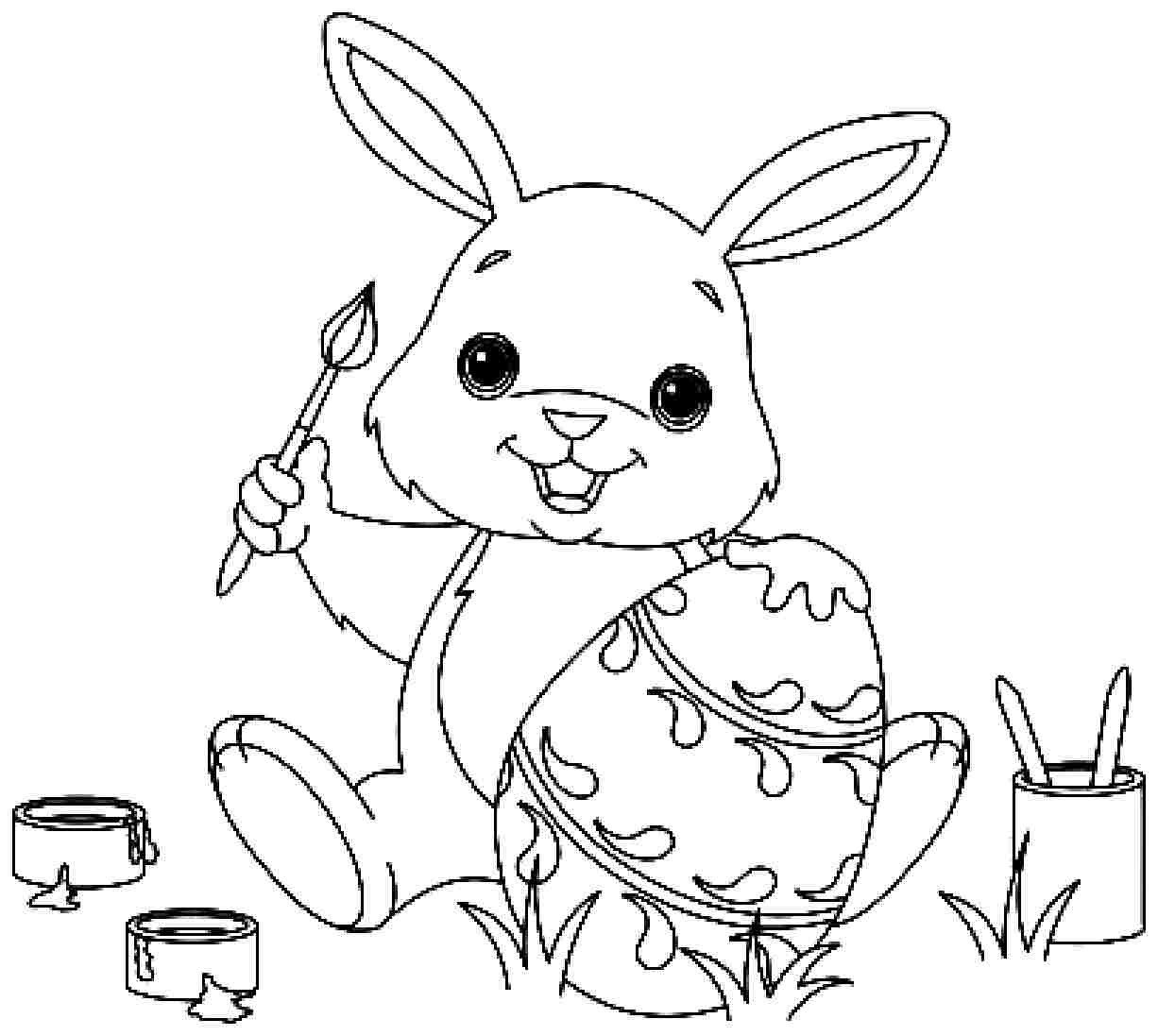 Easter Coloring Pages For Girls
 35 Best Easter Bunny Coloring Pages – WeNeedFun