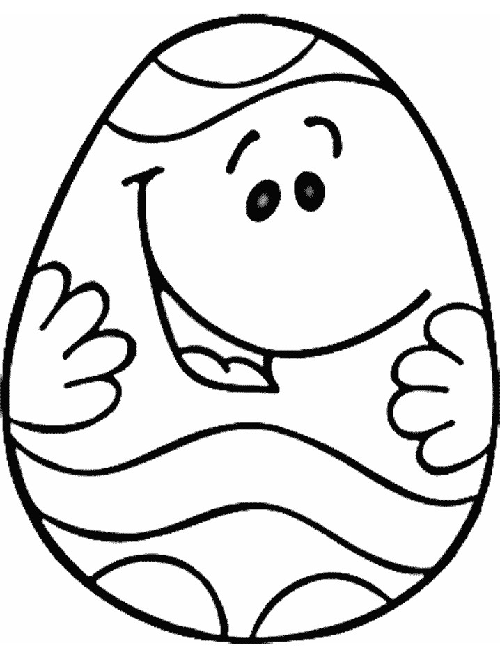 Easter Coloring Pages For Toddlers
 Free Printable Easter Egg Coloring Pages For Kids
