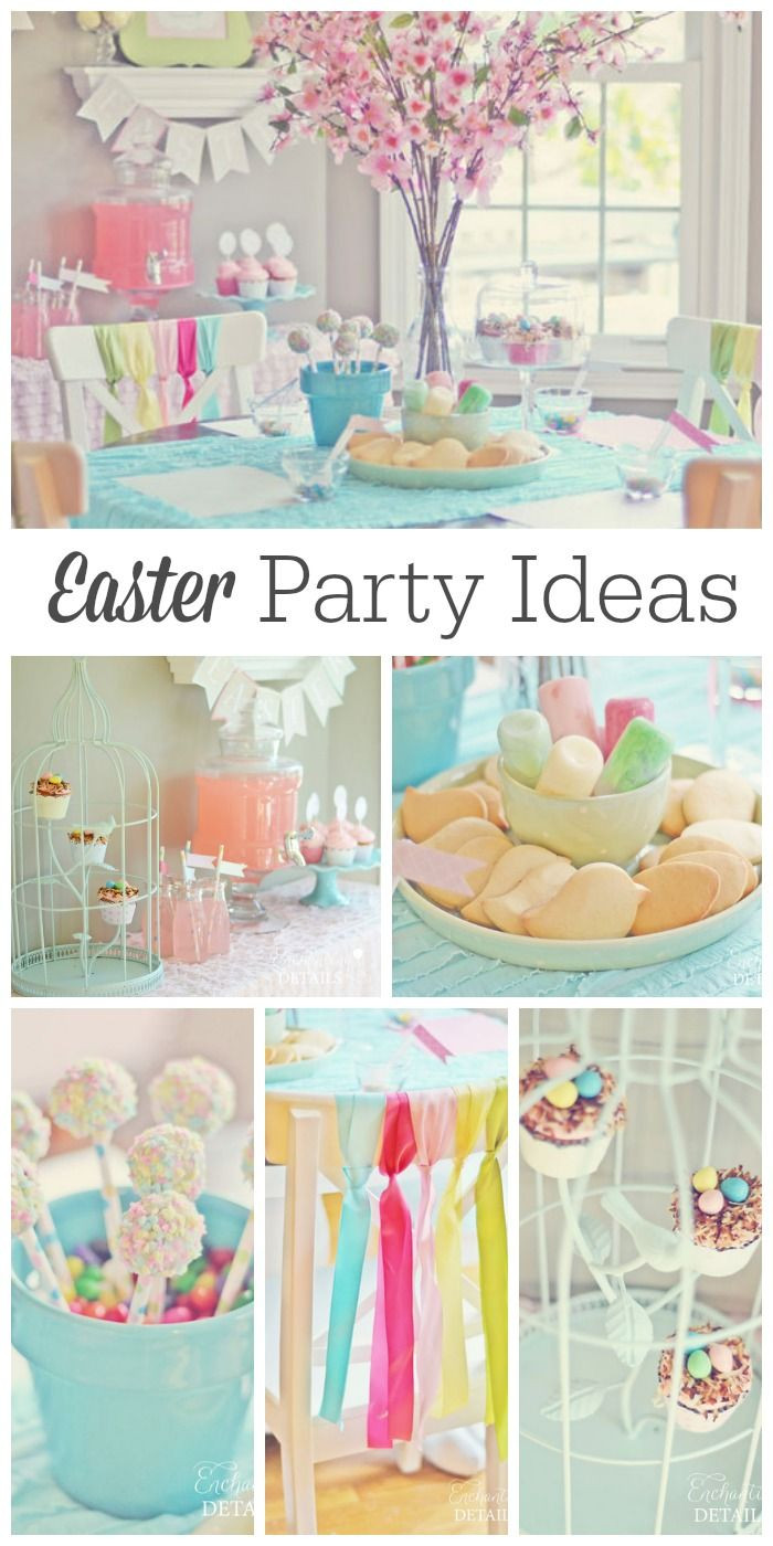 Easter Decoration Ideas For Party
 25 best ideas about Easter Party on Pinterest