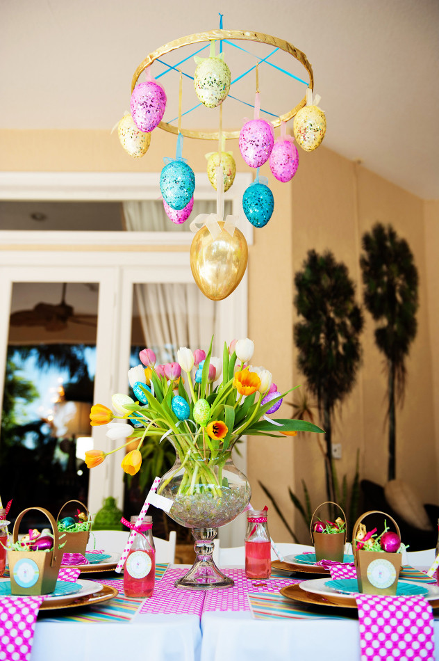 Easter Decoration Ideas For Party
 A Bright and Colorful Easter Party Anders Ruff Custom