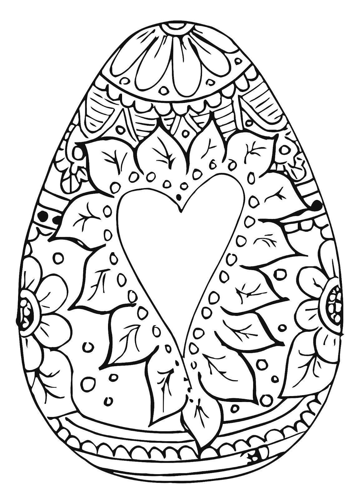 Easter Egg Coloring Pages
 Easter Coloring Pages for Adults Best Coloring Pages For