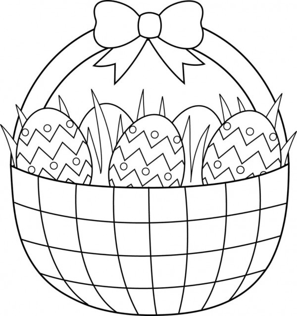 Easter Egg Coloring Sheets Free Printable
 Printable Easter Colouring Pages The Organised Housewife