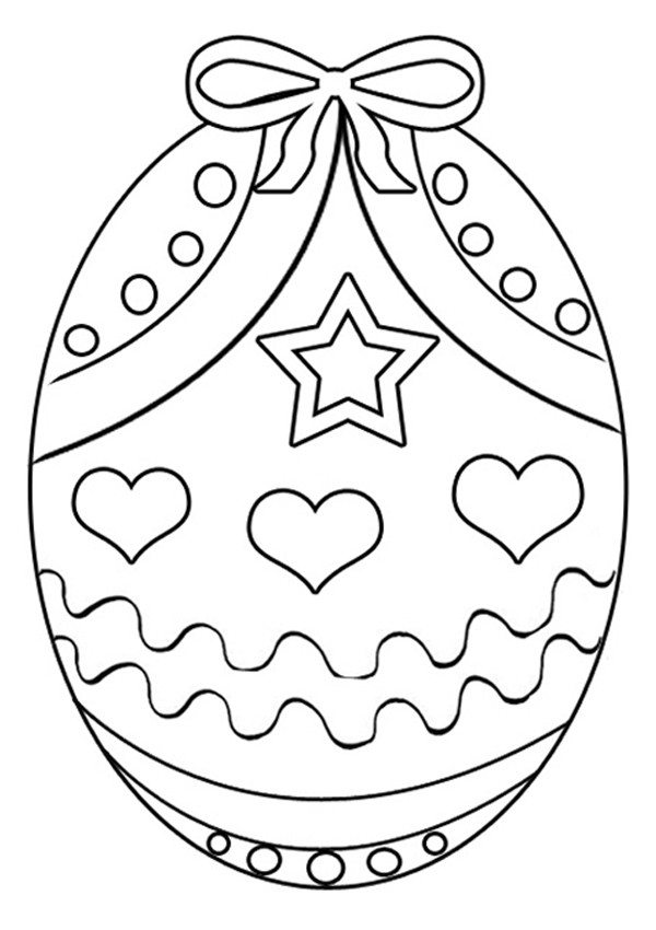Easter Egg Coloring Sheets Free Printable
 Free Printable Easter Egg Coloring Pages For Kids