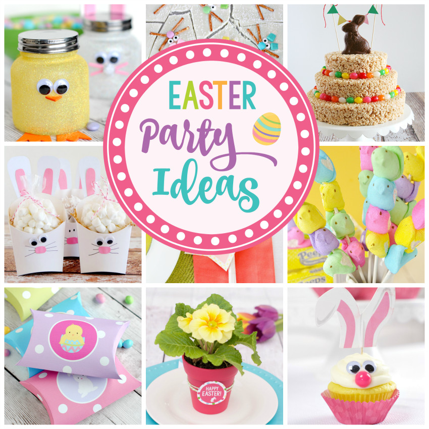 Easter Entertaining &amp; Party Ideas
 25 Fun Easter Party Ideas for Kids – Fun Squared