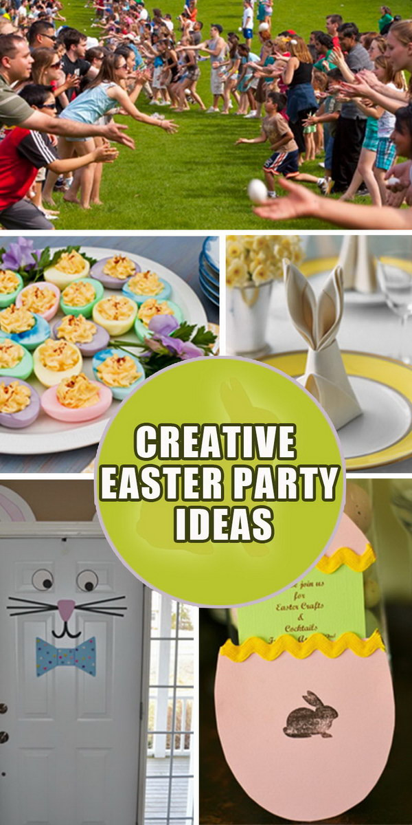 Easter Entertaining &amp; Party Ideas
 Creative Easter Party Ideas Hative
