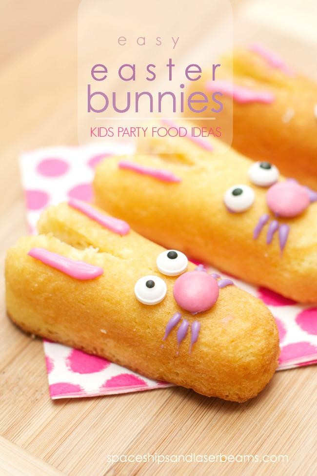 Easter Food Party Ideas
 Kid s Party Food Ideas Easy Easter Bunnies Spaceships