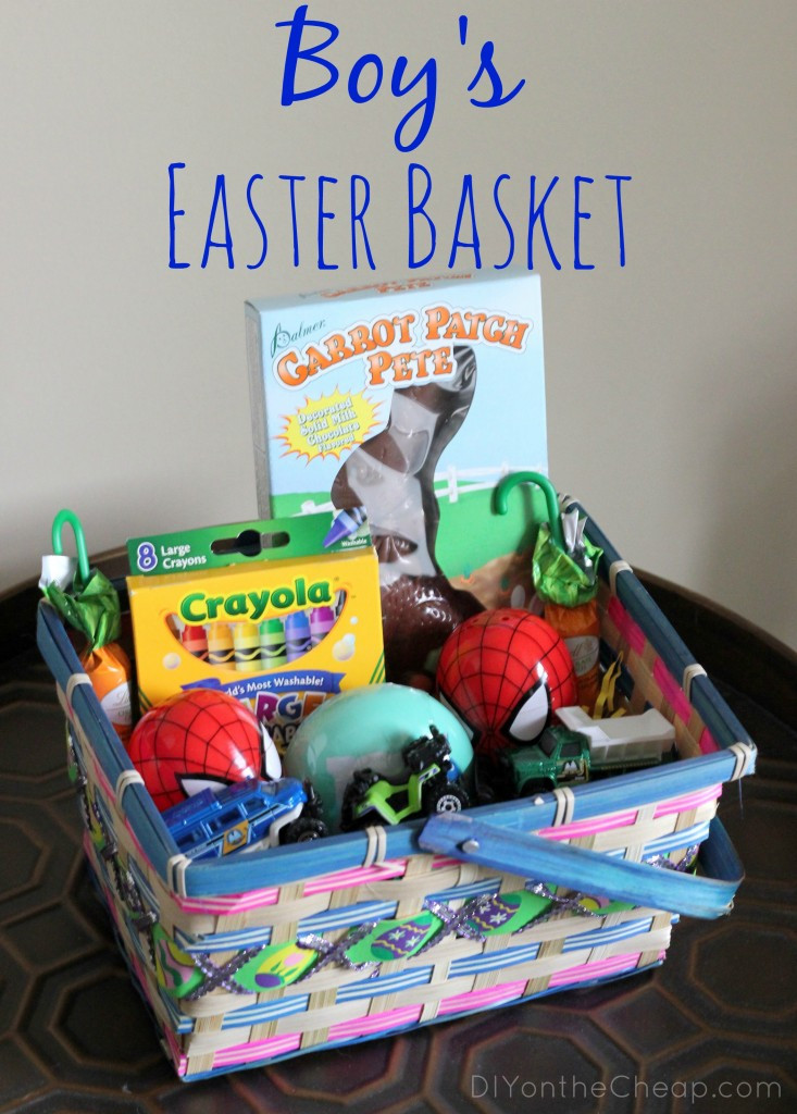Easter Gift Ideas For Boys
 Boy s Easter Basket Ideas Erin Spain