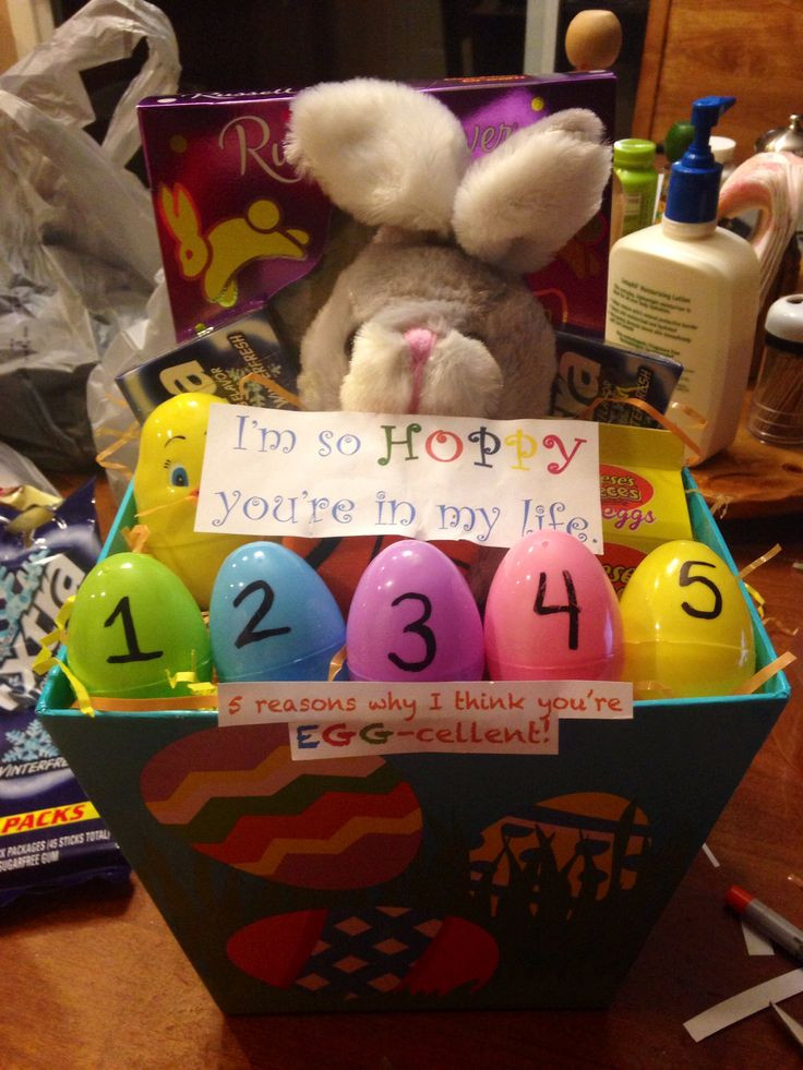 Easter Gift Ideas For Girlfriend
 17 Best ideas about Boyfriend Gift Basket on Pinterest