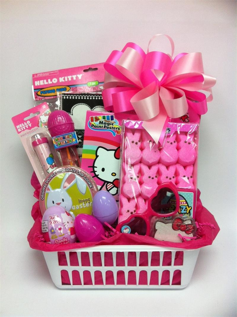 Easter Gift Ideas For Girls
 Hello Kitty Easter Gift Basket for Girls