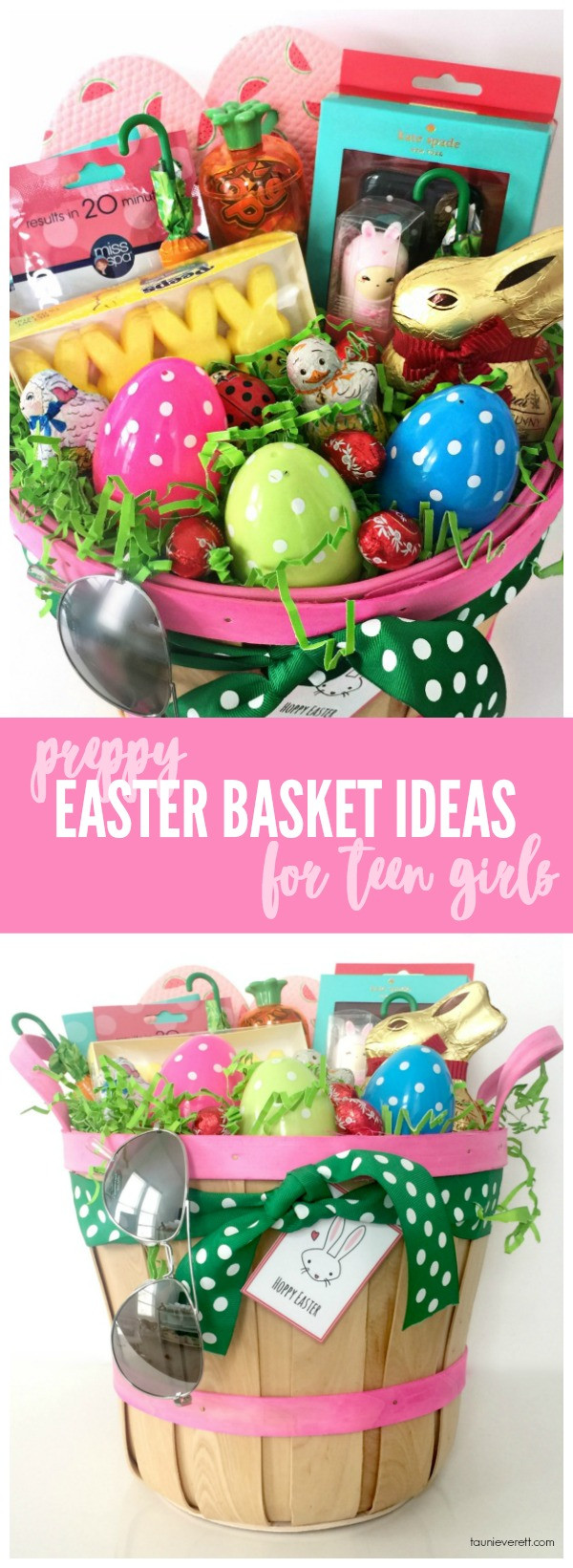 Easter Gift Ideas For Girls
 Preppy Easter Basket Ideas for Teen Girls