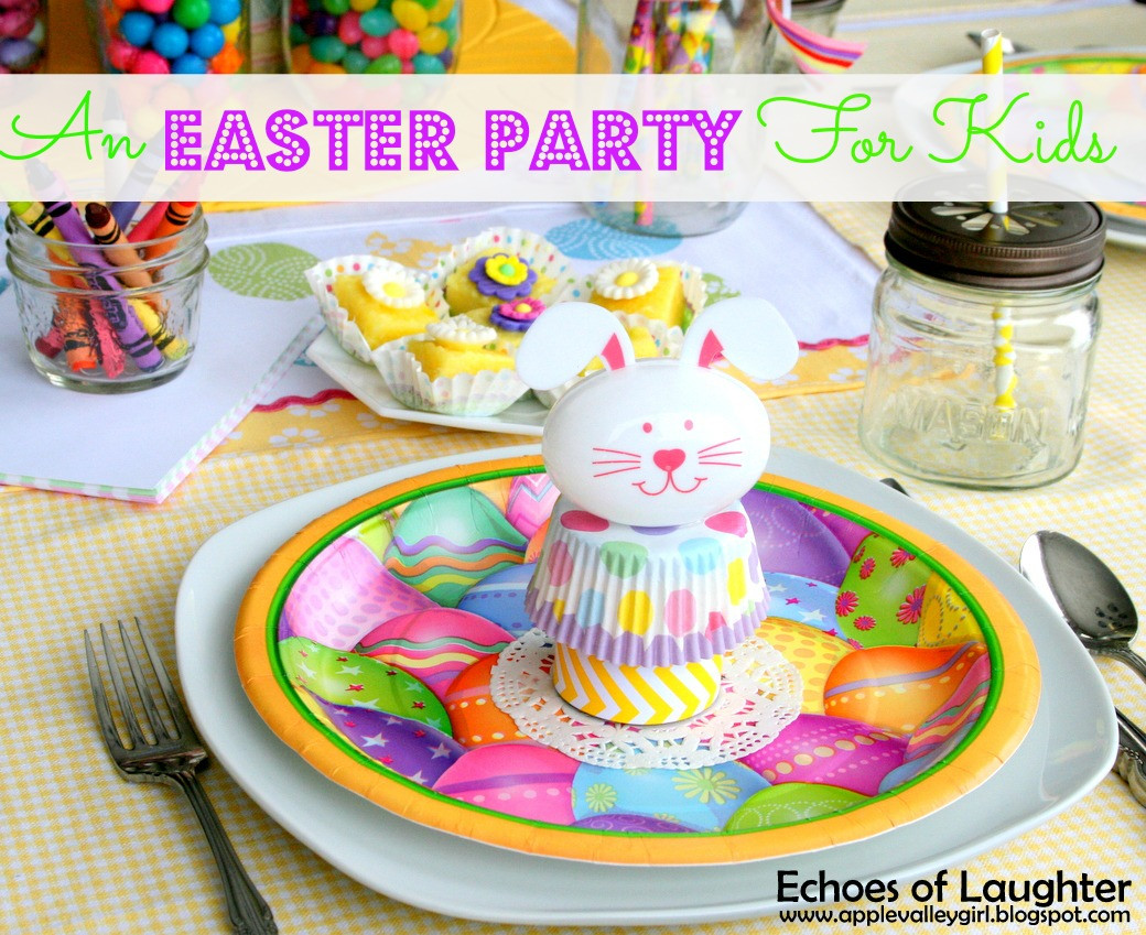 Easter Ideas For Kids Party
 An Easter Party For Kids Echoes of Laughter