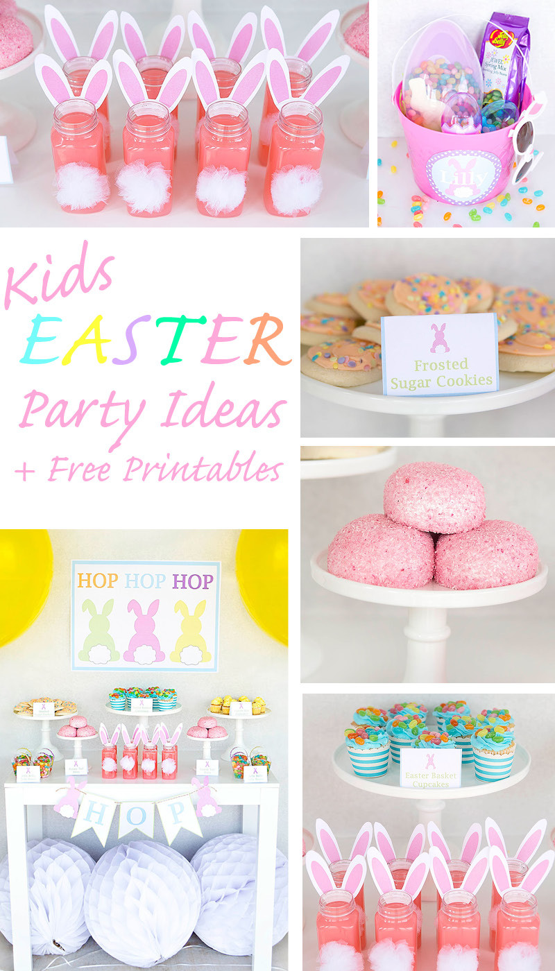 Easter Ideas For Party
 Kids Easter Party Easter Basket Ideas & FREE Printables