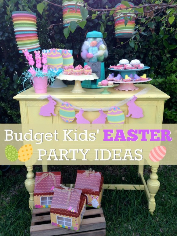 Easter Party Decor Ideas
 Bud Friendly Kids Easter Dessert Table Ideas