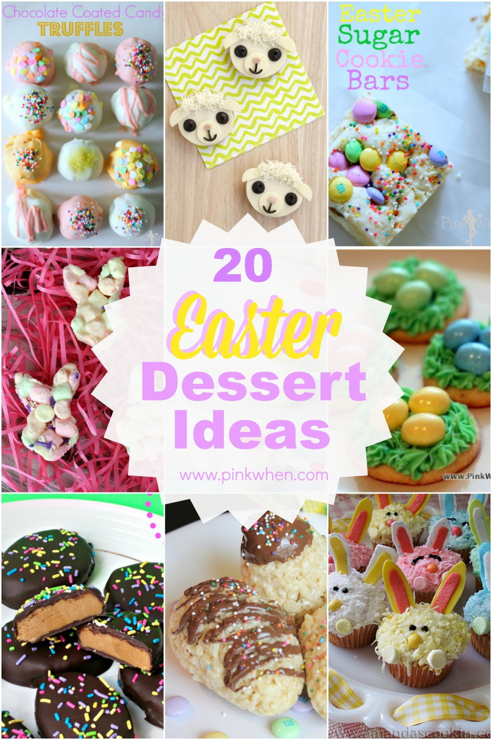 Easter Party Dessert Ideas
 20 Delicious Easter Dessert Ideas PinkWhen